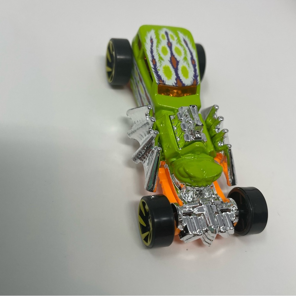 Hot Wheels & Matchbox Lot 4 - Street Creeper Warp Speeder Fast Fish Forklift - Picture 4 of 13